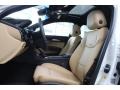 Caramel/Jet Black Accents Front Seat Photo for 2013 Cadillac ATS #81244753