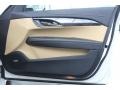 Caramel/Jet Black Accents 2013 Cadillac ATS 2.0L Turbo Luxury Door Panel