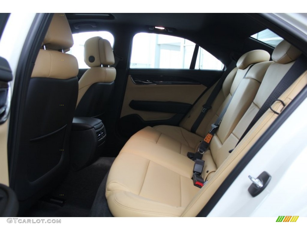 2013 Cadillac ATS 2.0L Turbo Luxury Rear Seat Photo #81244785