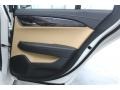 Caramel/Jet Black Accents 2013 Cadillac ATS 2.0L Turbo Luxury Door Panel
