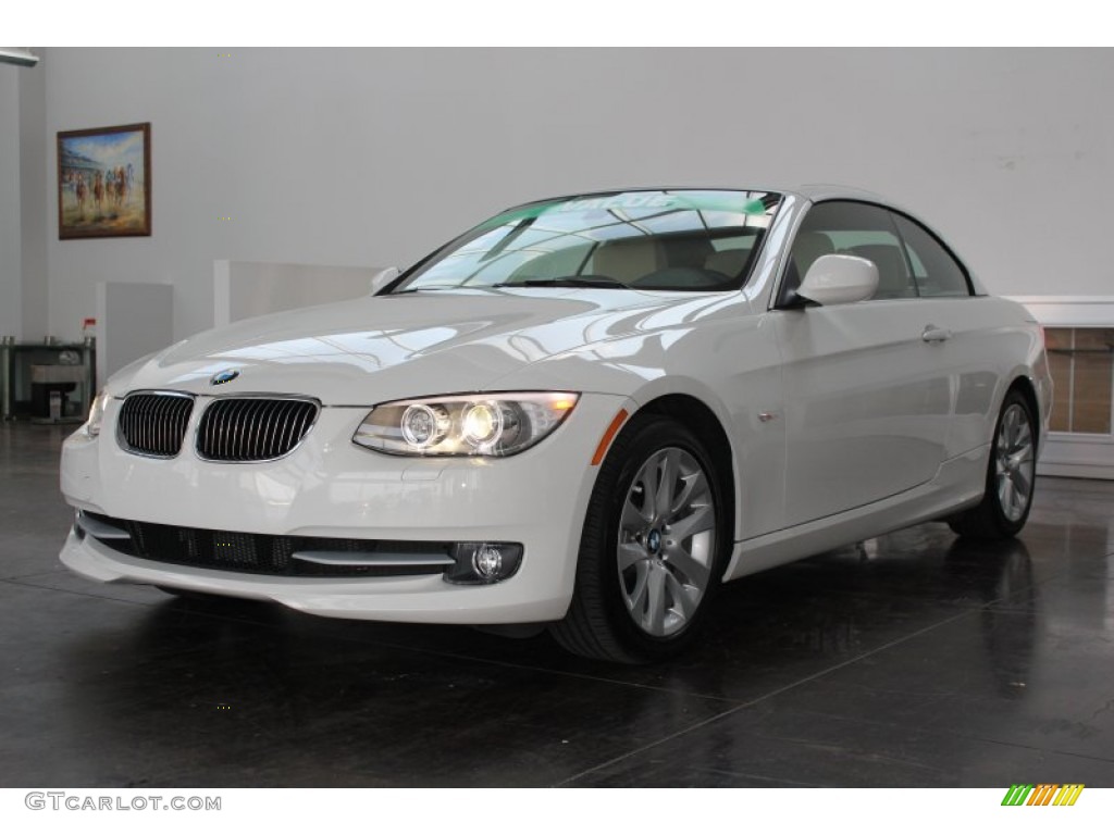 2013 3 Series 328i Convertible - Alpine White / Cream Beige photo #3