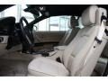 2013 BMW 3 Series Cream Beige Interior Front Seat Photo