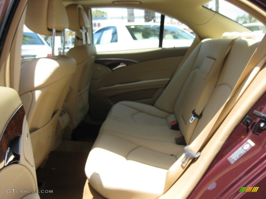 2009 E 350 Sedan - Barolo Red Metallic / Cashmere photo #19