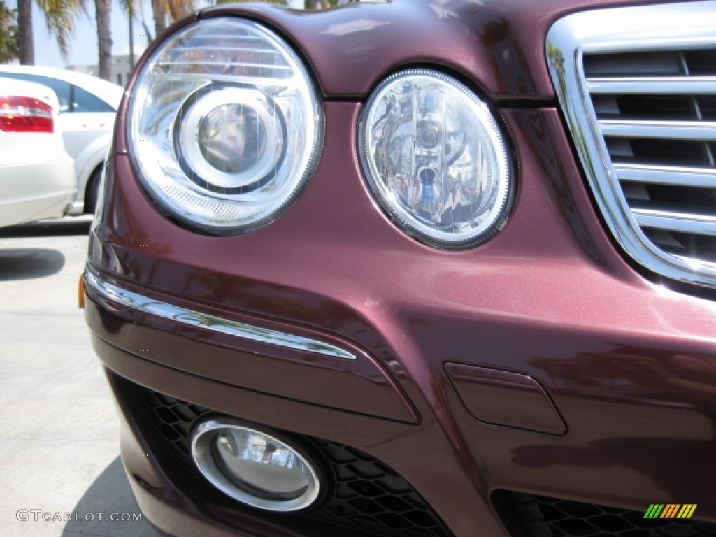 2009 E 350 Sedan - Barolo Red Metallic / Cashmere photo #23