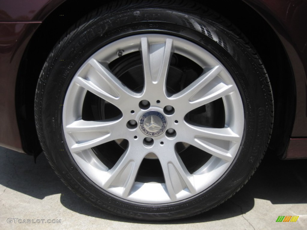 2009 E 350 Sedan - Barolo Red Metallic / Cashmere photo #24