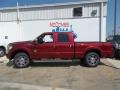 2013 Ruby Red Metallic Ford F250 Super Duty Platinum Crew Cab 4x4  photo #5