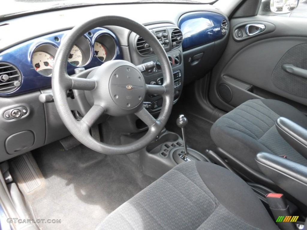 2005 PT Cruiser Touring - Midnight Blue Pearl / Dark Slate Gray photo #7