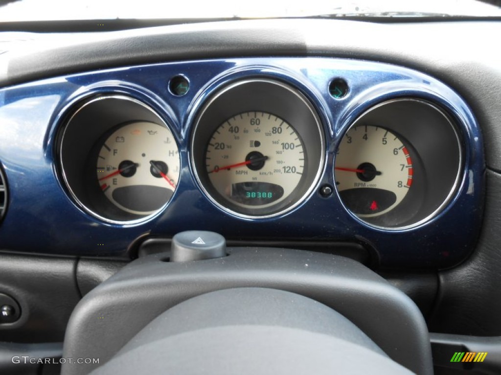 2005 PT Cruiser Touring - Midnight Blue Pearl / Dark Slate Gray photo #24
