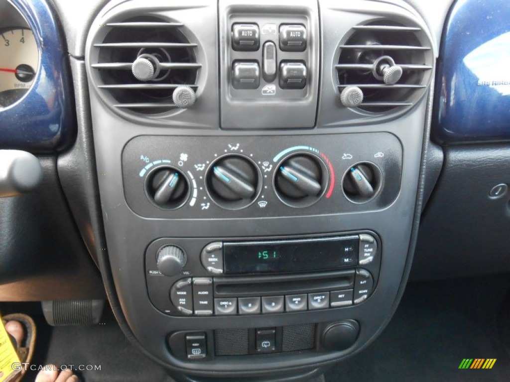 2005 PT Cruiser Touring - Midnight Blue Pearl / Dark Slate Gray photo #26