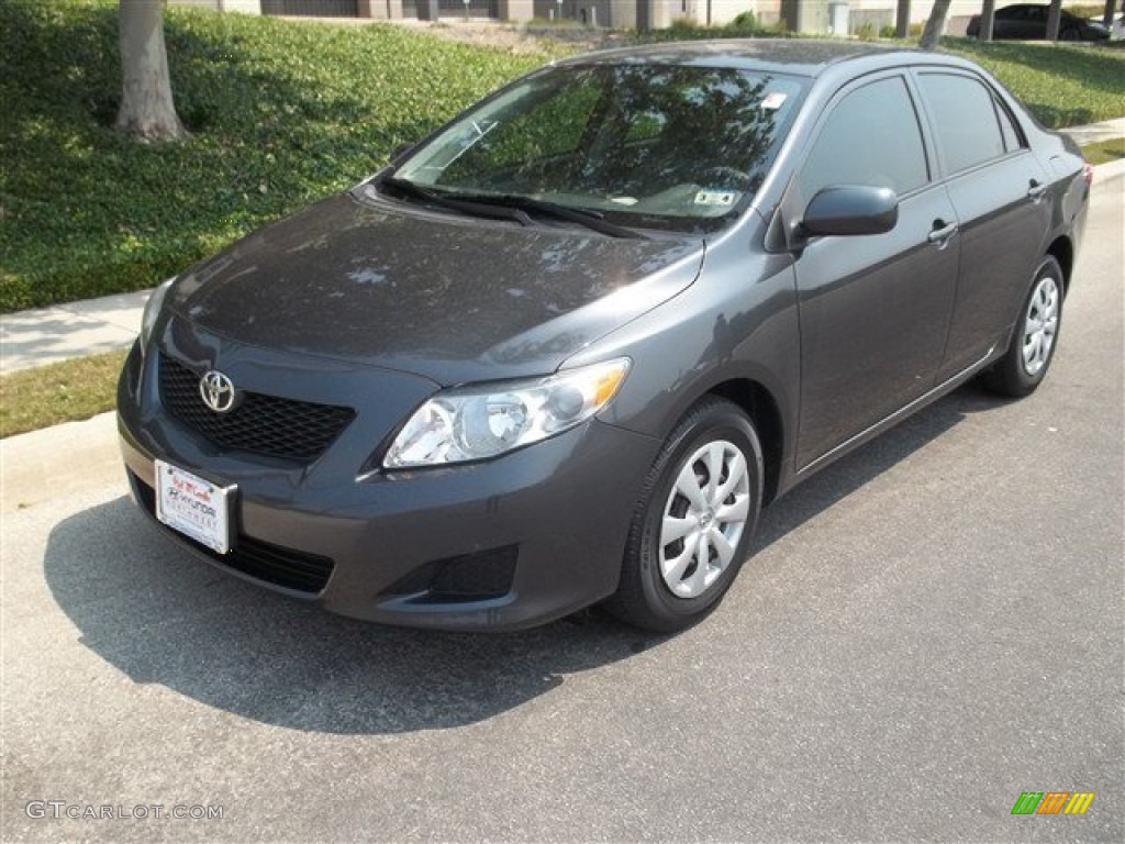 2009 Corolla LE - Magnetic Gray Metallic / Ash photo #1