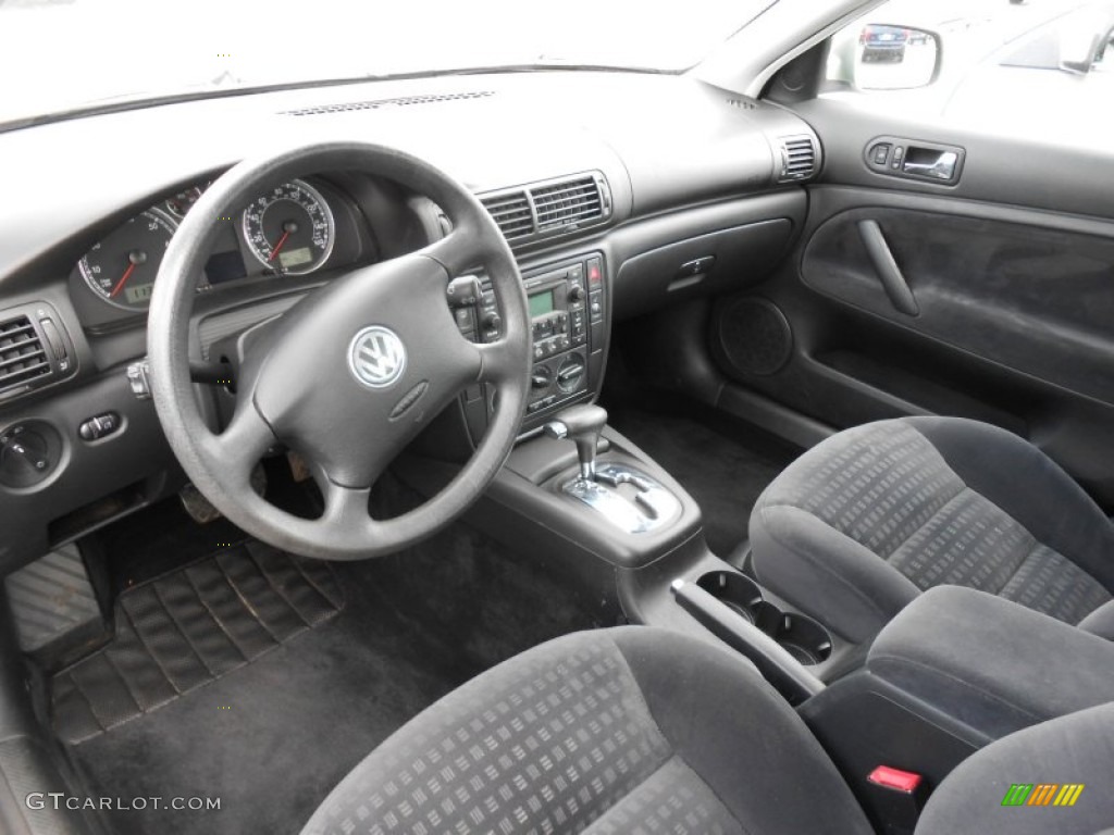 Anthracite Interior 2004 Volkswagen Passat GL Wagon Photo #81247516