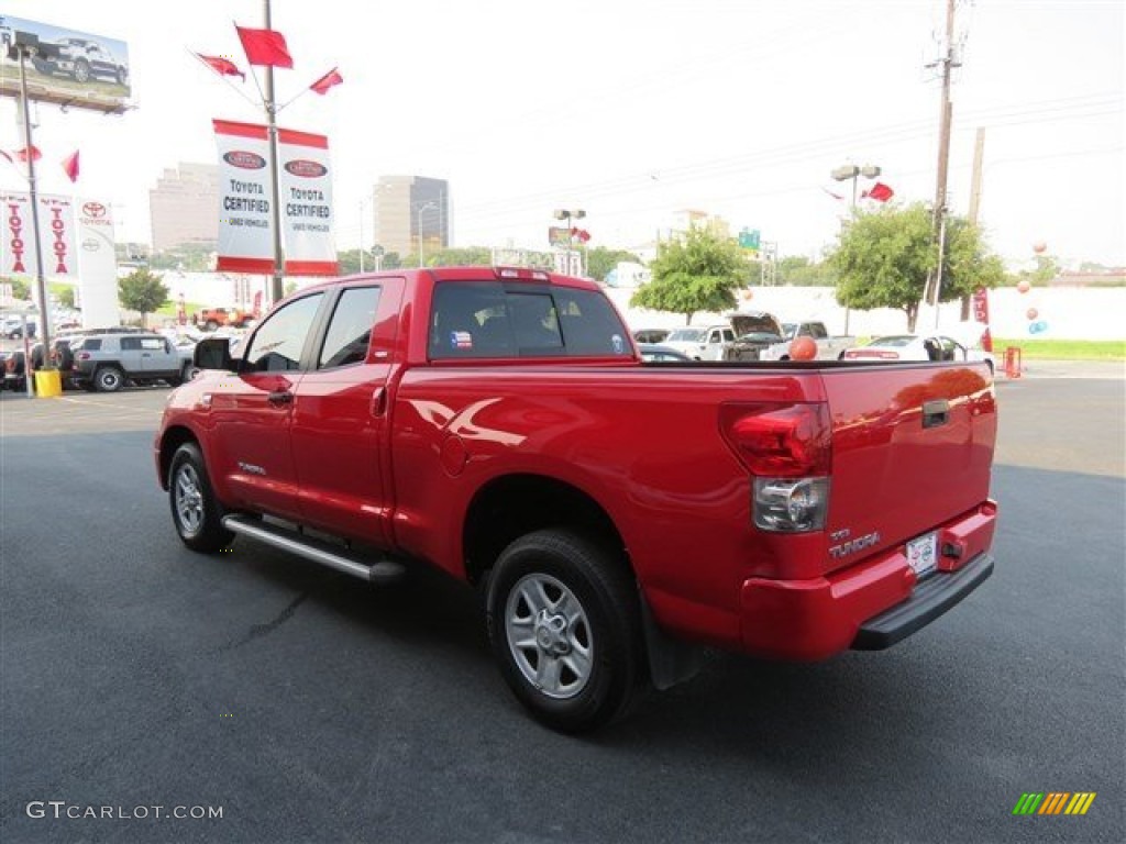 2008 Tundra SR5 Double Cab - Salsa Red Pearl / Graphite Gray photo #5