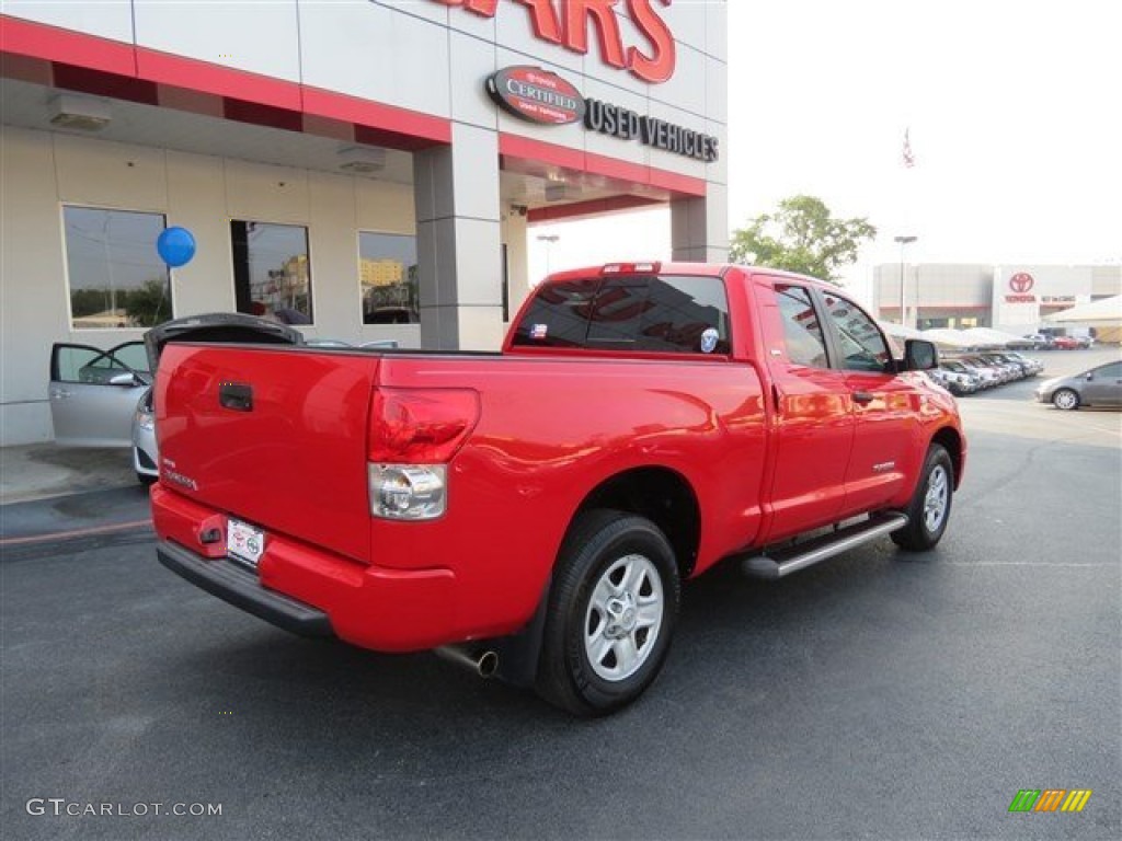 2008 Tundra SR5 Double Cab - Salsa Red Pearl / Graphite Gray photo #7