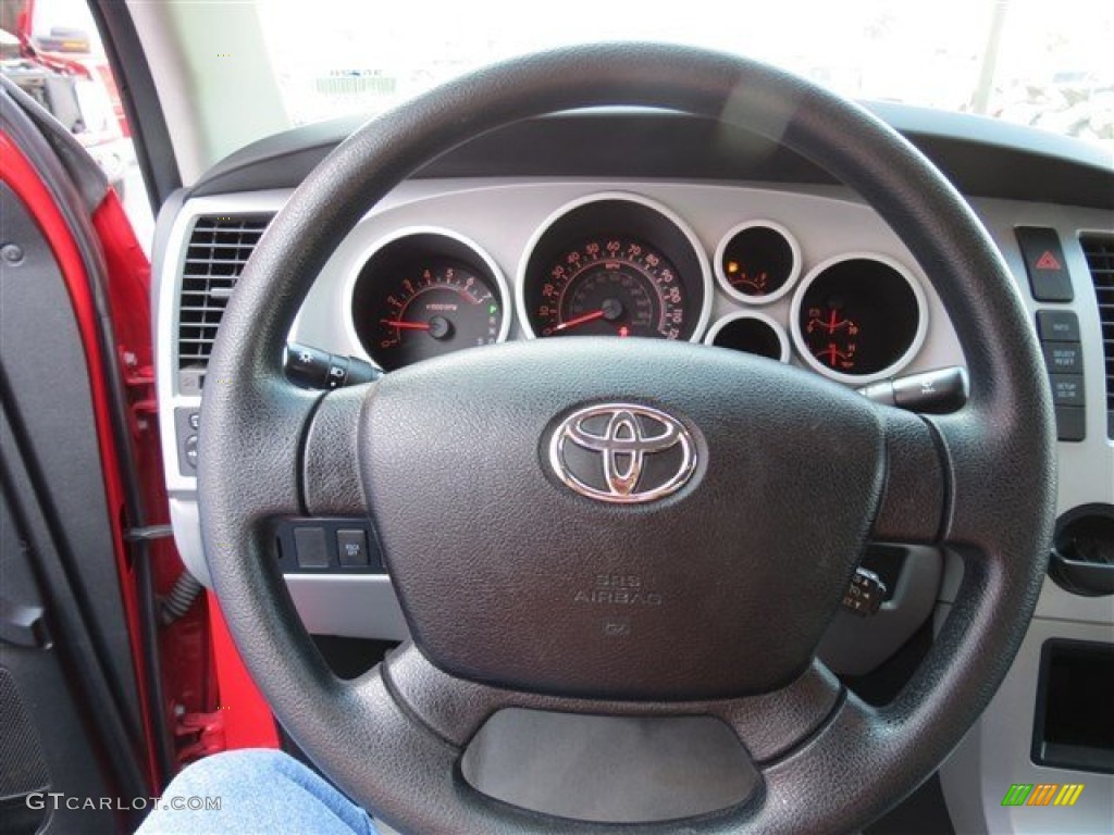 2008 Tundra SR5 Double Cab - Salsa Red Pearl / Graphite Gray photo #17