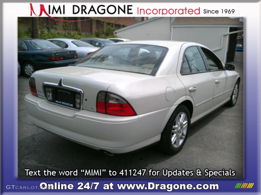 2005 LS V8 - Ceramic White Pearlescent / Camel photo #5