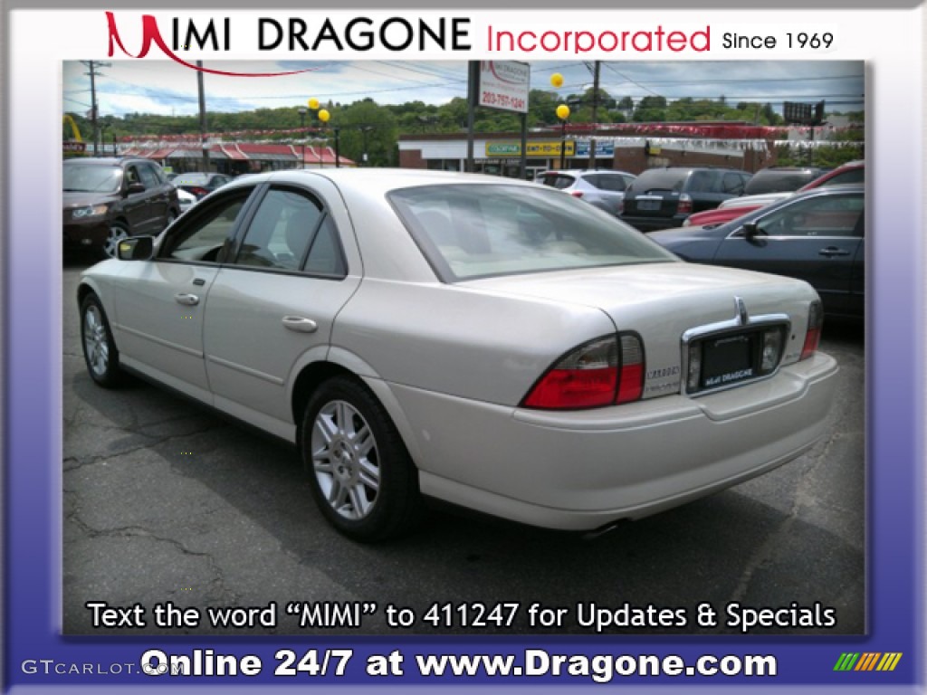 2005 LS V8 - Ceramic White Pearlescent / Camel photo #7