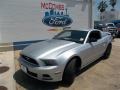 2014 Ingot Silver Ford Mustang V6 Coupe  photo #3