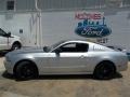 2014 Ingot Silver Ford Mustang V6 Coupe  photo #5