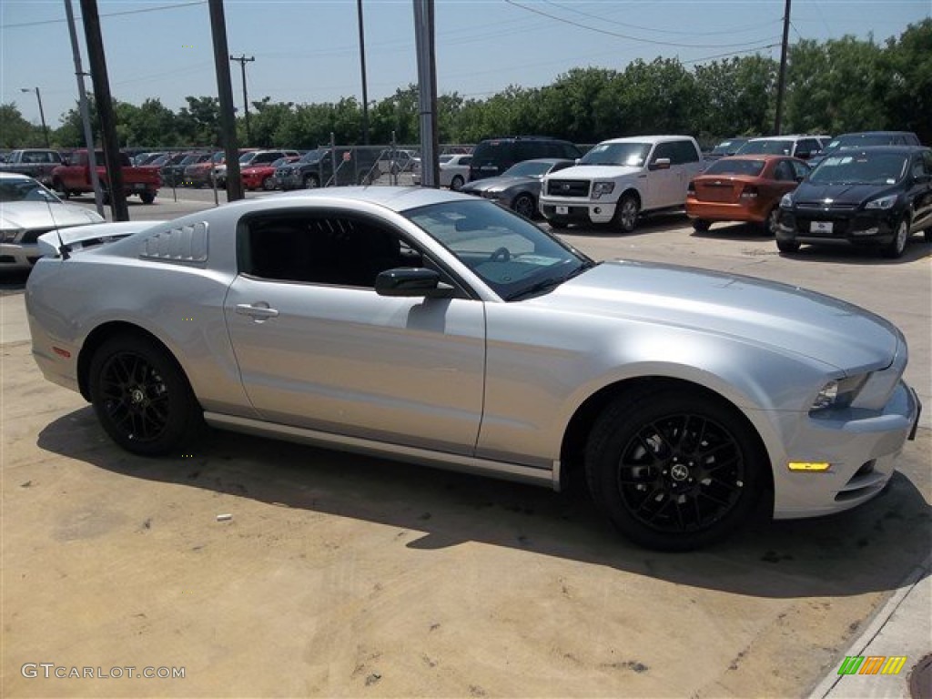 Ingot Silver 2014 Ford Mustang V6 Coupe Exterior Photo #81249295