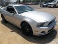 2014 Ingot Silver Ford Mustang V6 Coupe  photo #15