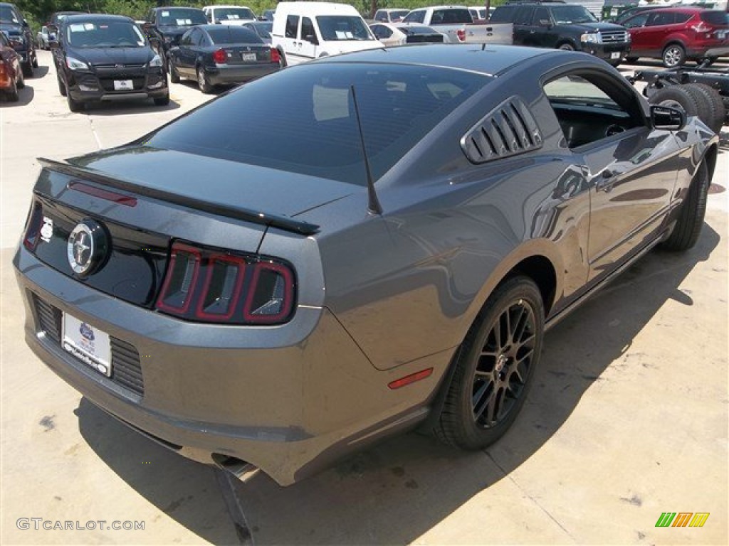 2014 Mustang V6 Coupe - Sterling Gray / Charcoal Black photo #12