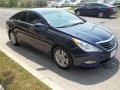 2013 Indigo Night Blue Hyundai Sonata GLS  photo #4