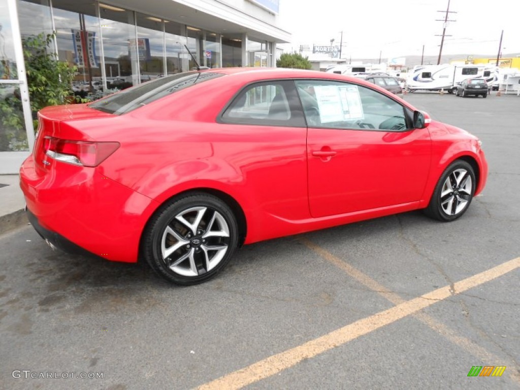 Racing Red 2010 Kia Forte Koup SX Exterior Photo #81250720