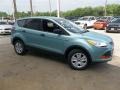 2013 Frosted Glass Metallic Ford Escape S  photo #16
