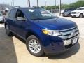 2013 Deep Impact Blue Metallic Ford Edge SE  photo #16