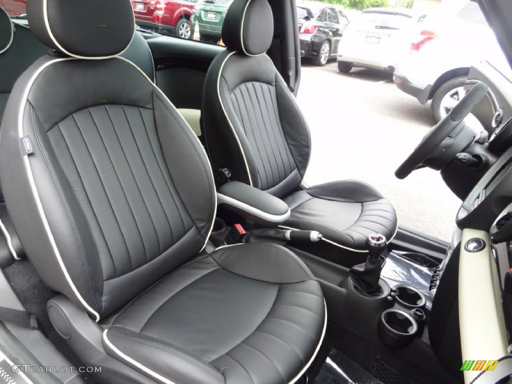 2009 Cooper John Cooper Works Clubman - Pepper White / Lounge Carbon Black Leather photo #26