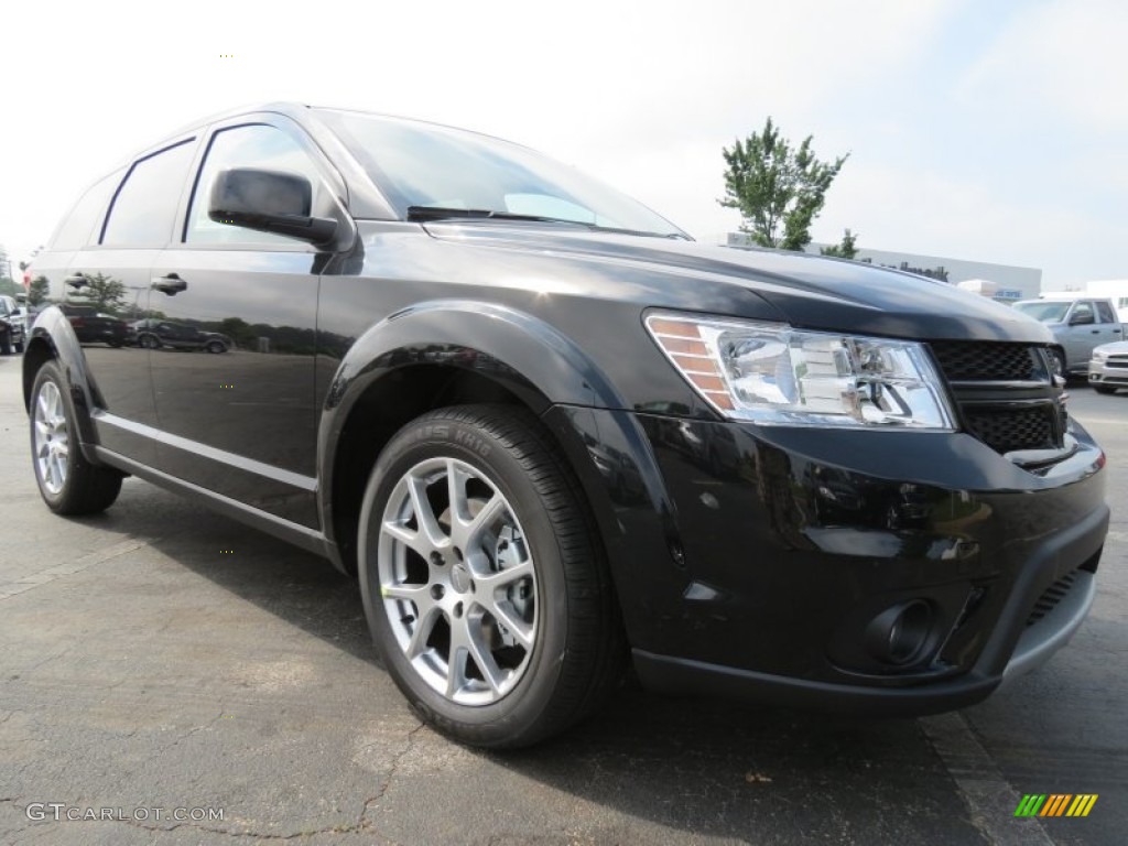 Brilliant Black Crystal Pearl 2013 Dodge Journey R/T Exterior Photo #81254035