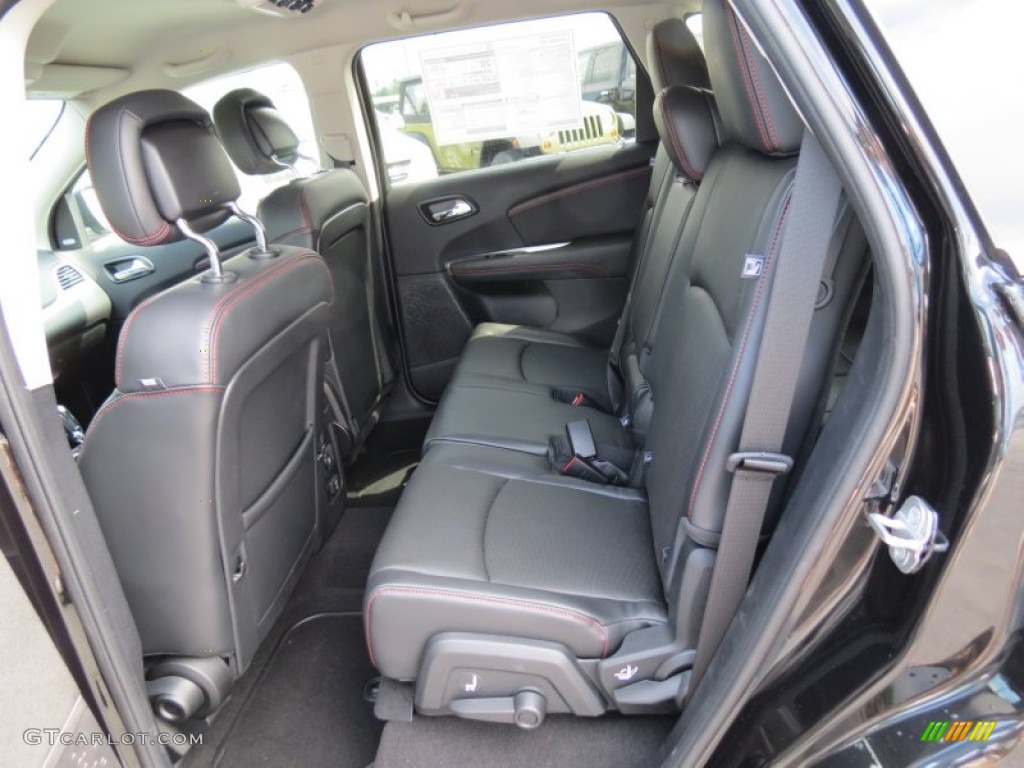 2013 Dodge Journey R/T Rear Seat Photo #81254087