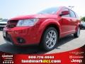 2013 Bright Red Dodge Journey R/T  photo #1