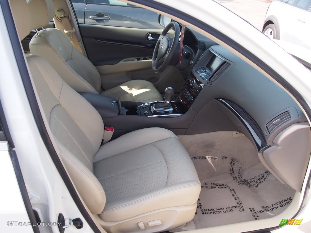 Wheat Interior 2011 Infiniti G 37 Journey Sedan Photo #81254532