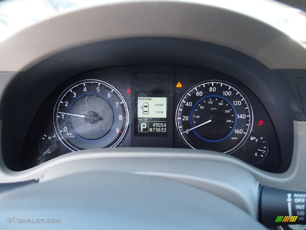 2011 Infiniti G 37 Journey Sedan Gauges Photos