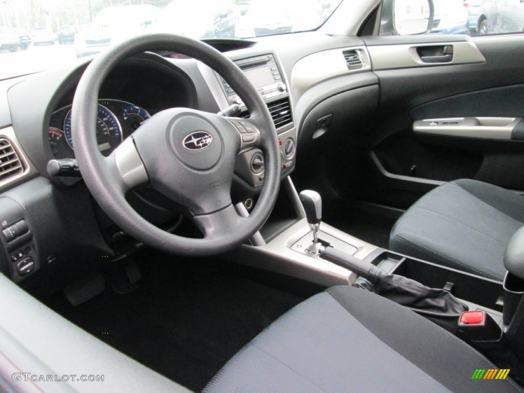 Black Interior 2010 Subaru Forester 2.5 X Premium Photo #81255525