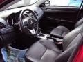 Black 2011 Mitsubishi Lancer RALLIART AWD Interior Color