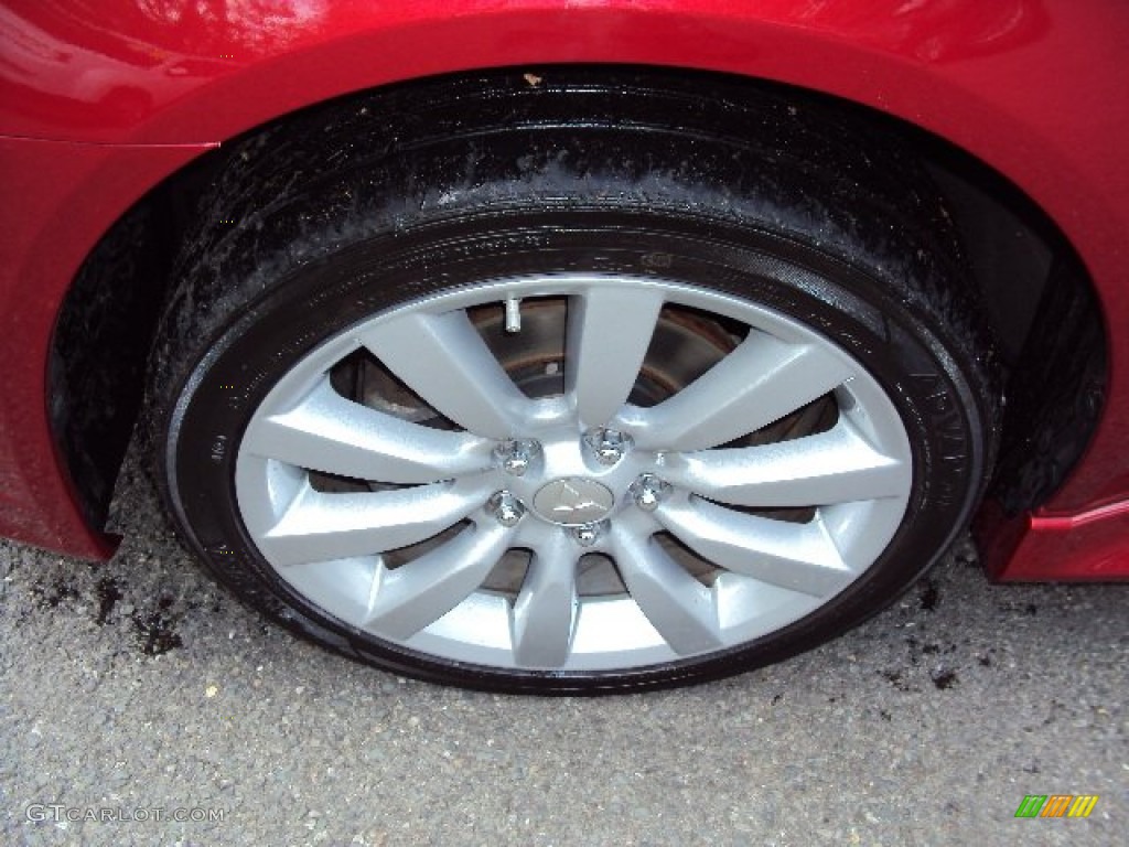 2011 Mitsubishi Lancer RALLIART AWD Wheel Photo #81256373