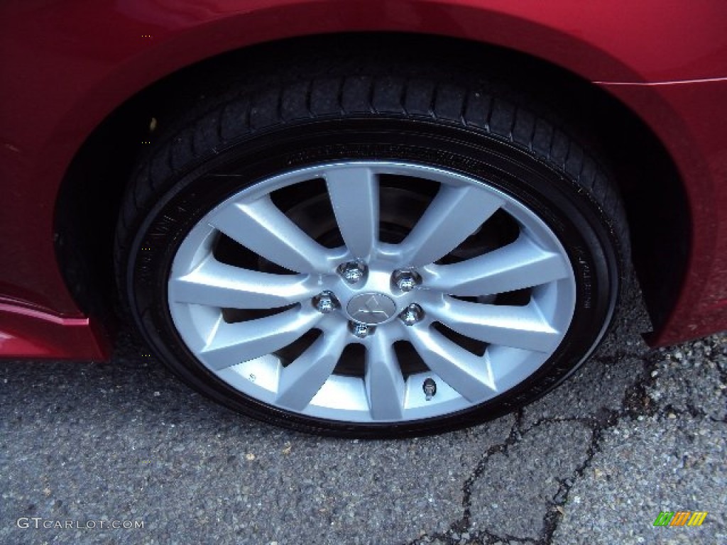 2011 Mitsubishi Lancer RALLIART AWD Wheel Photo #81256444
