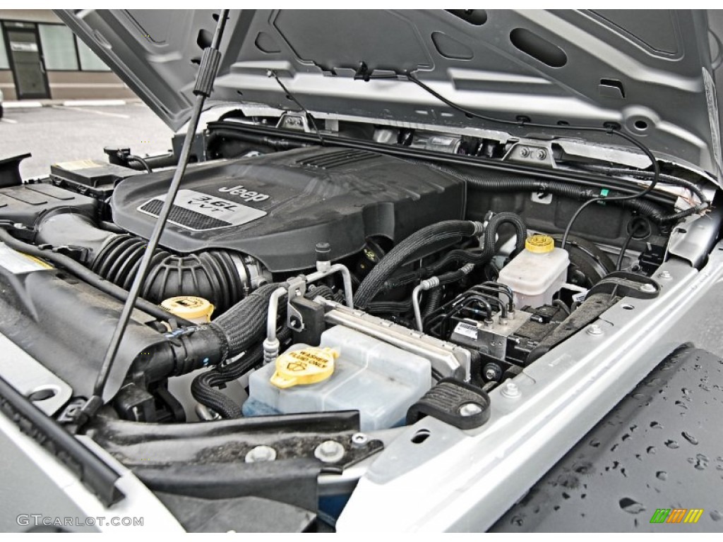 2012 Jeep Wrangler Sport S 4x4 3.6 Liter DOHC 24-Valve VVT Pentastar V6 Engine Photo #81256561