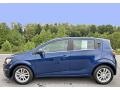 Blue Topaz Metallic 2012 Chevrolet Sonic LT Hatch Exterior