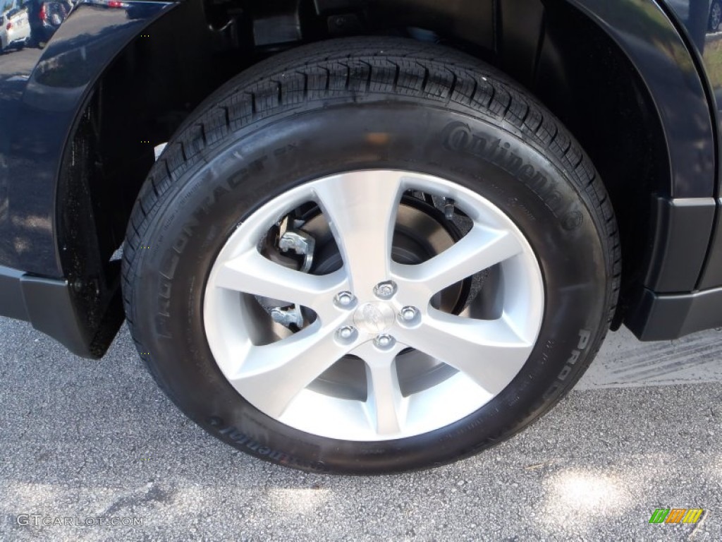 2013 Outback 2.5i Limited - Deep Indigo Pearl / Warm Ivory Leather photo #7