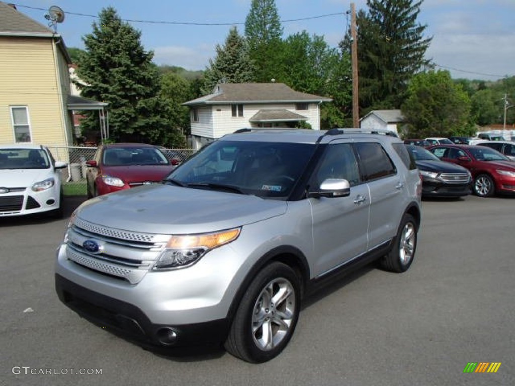 2013 Explorer Limited 4WD - Ingot Silver Metallic / Charcoal Black photo #1