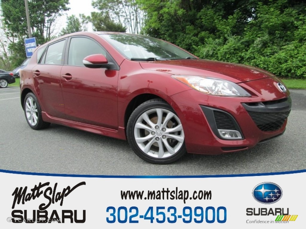 2010 MAZDA3 s Sport 5 Door - Copper Red Mica / Dune Beige photo #1