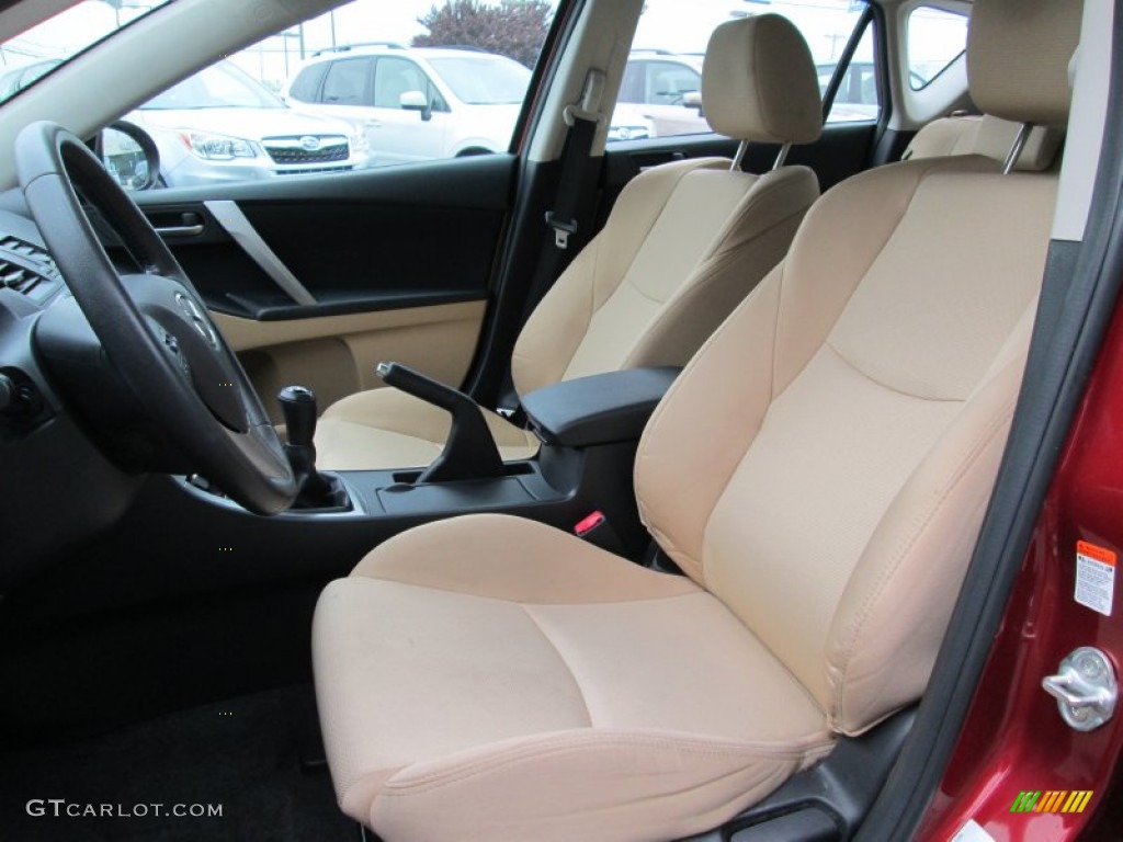 2010 Mazda MAZDA3 s Sport 5 Door Front Seat Photo #81257622