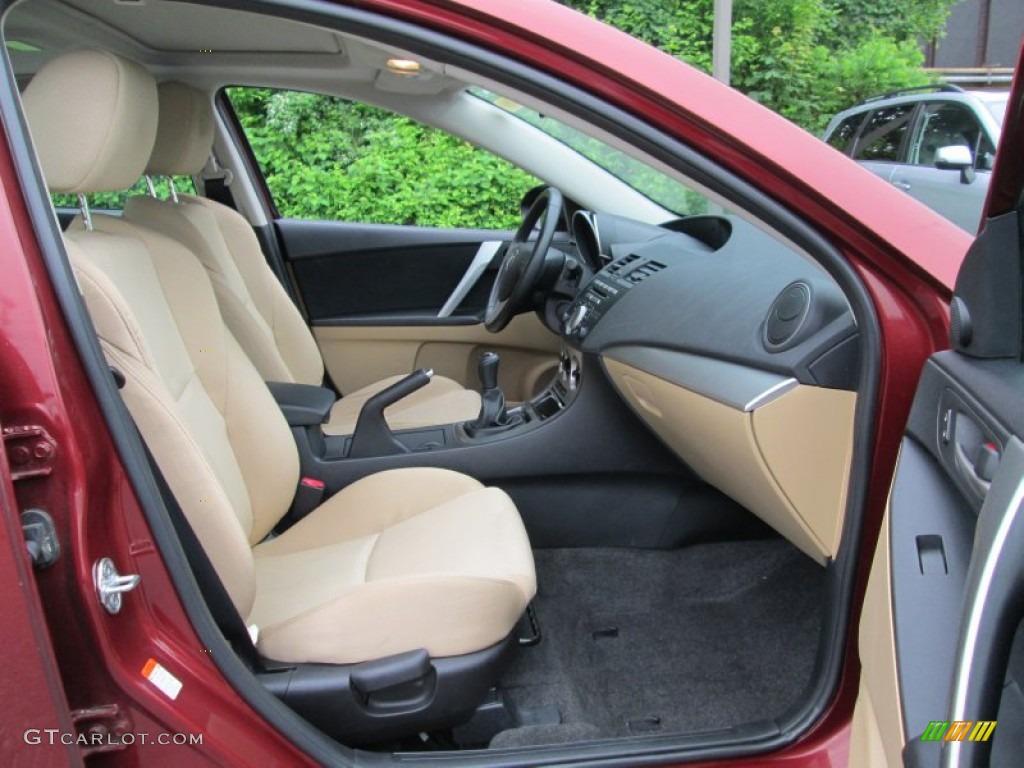 2010 Mazda MAZDA3 s Sport 5 Door Front Seat Photo #81257669