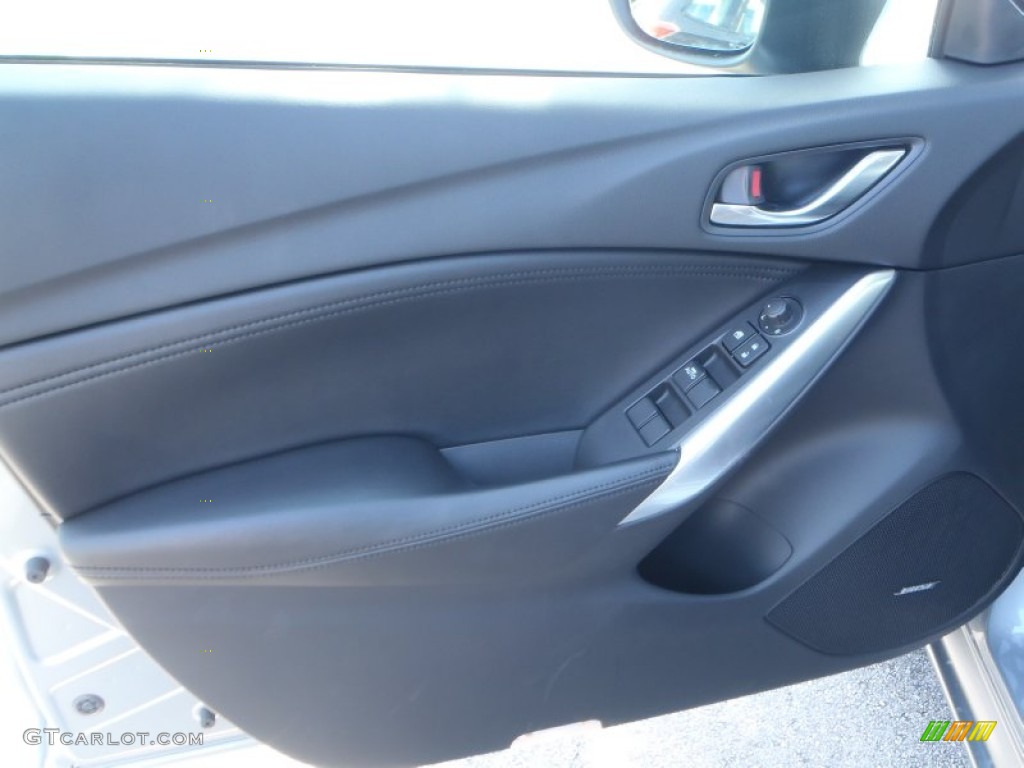 2014 Mazda MAZDA6 Touring Black Door Panel Photo #81257704