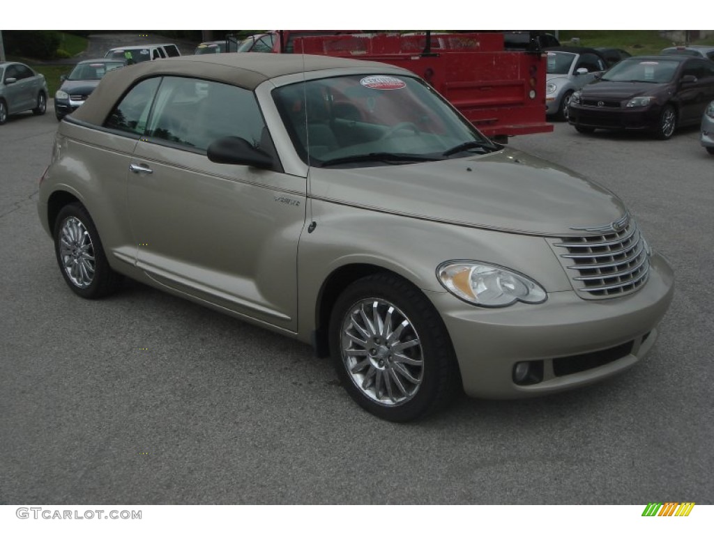 2006 PT Cruiser GT Convertible - Linen Gold Metallic Pearl / Pastel Pebble Beige photo #1
