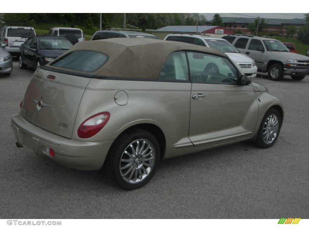2006 PT Cruiser GT Convertible - Linen Gold Metallic Pearl / Pastel Pebble Beige photo #2
