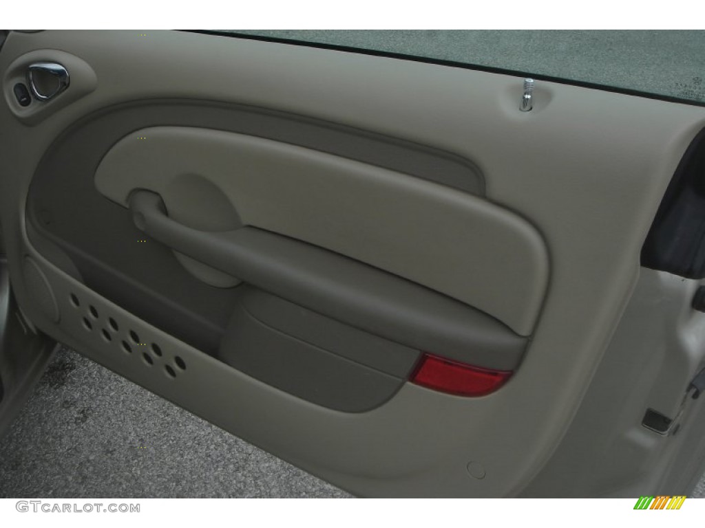 2006 PT Cruiser GT Convertible - Linen Gold Metallic Pearl / Pastel Pebble Beige photo #11
